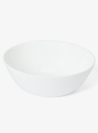 Set of 6 White Opal Glass Cereal and Soup Bowl, Dishwasher & Microwave Safe Round Bowls for Cereal, Soup, Salad and Rice - view 3